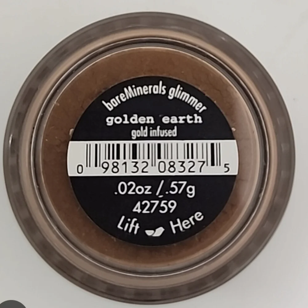 🧚‍♀️GOLDEN EARTH Bareminerals DISCONTINUED Glimmer Shadow NWT